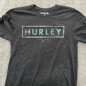 hurley heathered grey t-shirt